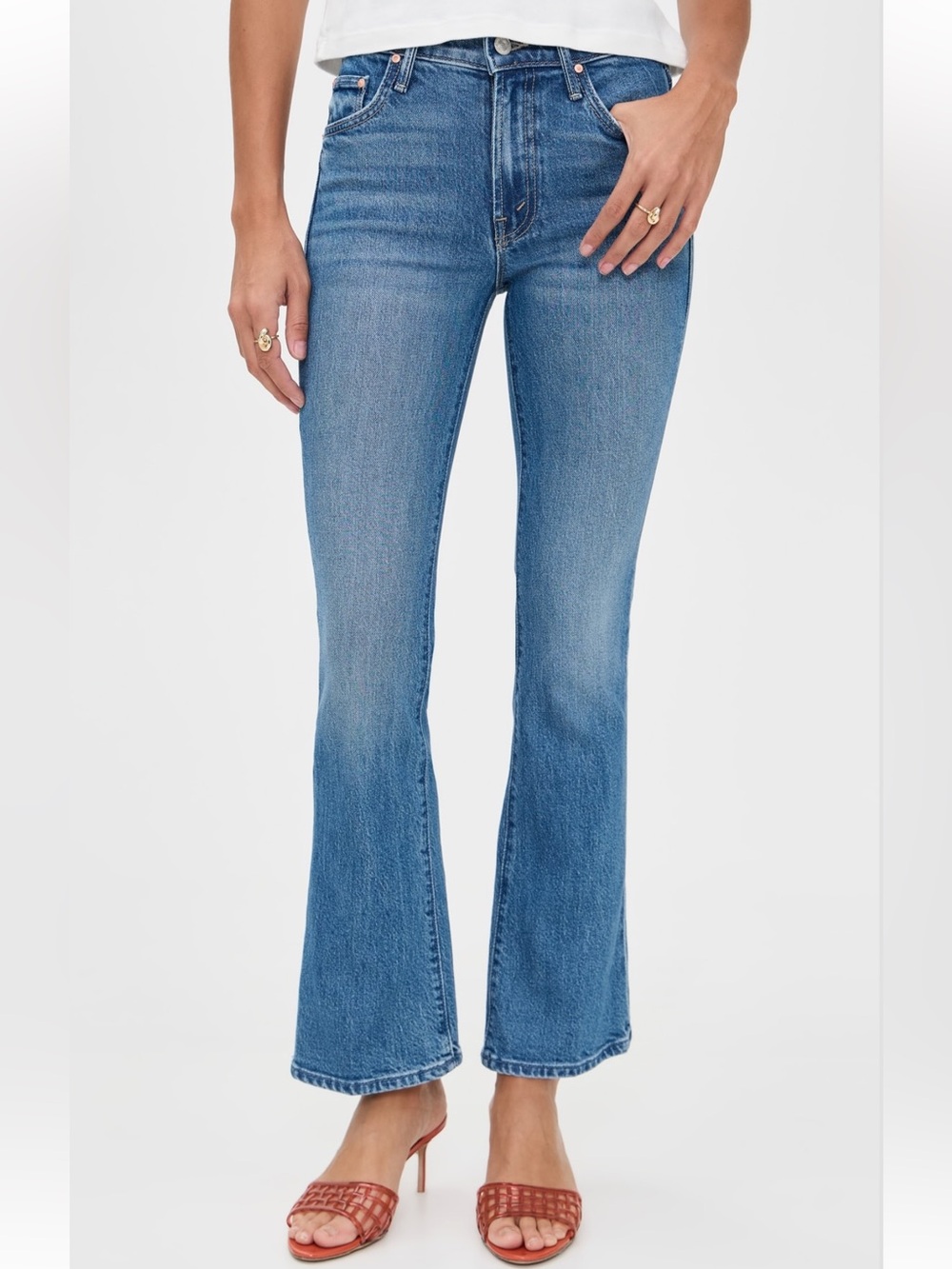 MOTHER SUPERIOR The outsider flood Blue Flared Jeans